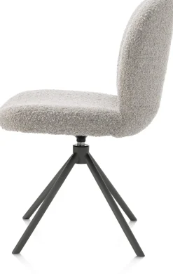Eetkamerstoel Jaxon (draaibaar) in de kleur Kiezel - XOOON