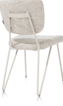 Eetkamerstoel June met frame in de kleur Groen - XOOON