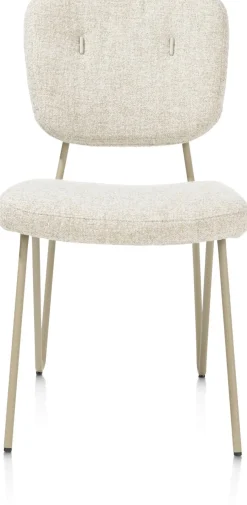 Eetkamerstoel June met frame in de kleur Groen - XOOON