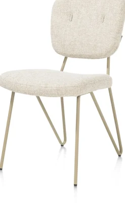 Eetkamerstoel June met frame in de kleur Groen - XOOON