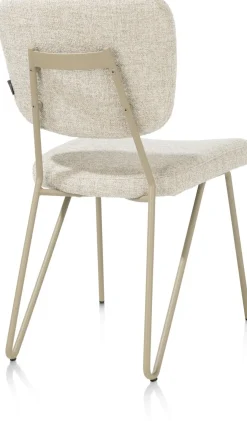 Eetkamerstoel June met frame in de kleur Groen - XOOON