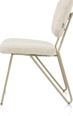 Eetkamerstoel June met frame in de kleur Groen - XOOON