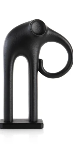 Elly beeld H30cm in de kleur Zwart - COCOmaison