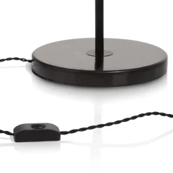 Essex vloerlamp 1*E27 in de kleur Antraciet - COCOmaison