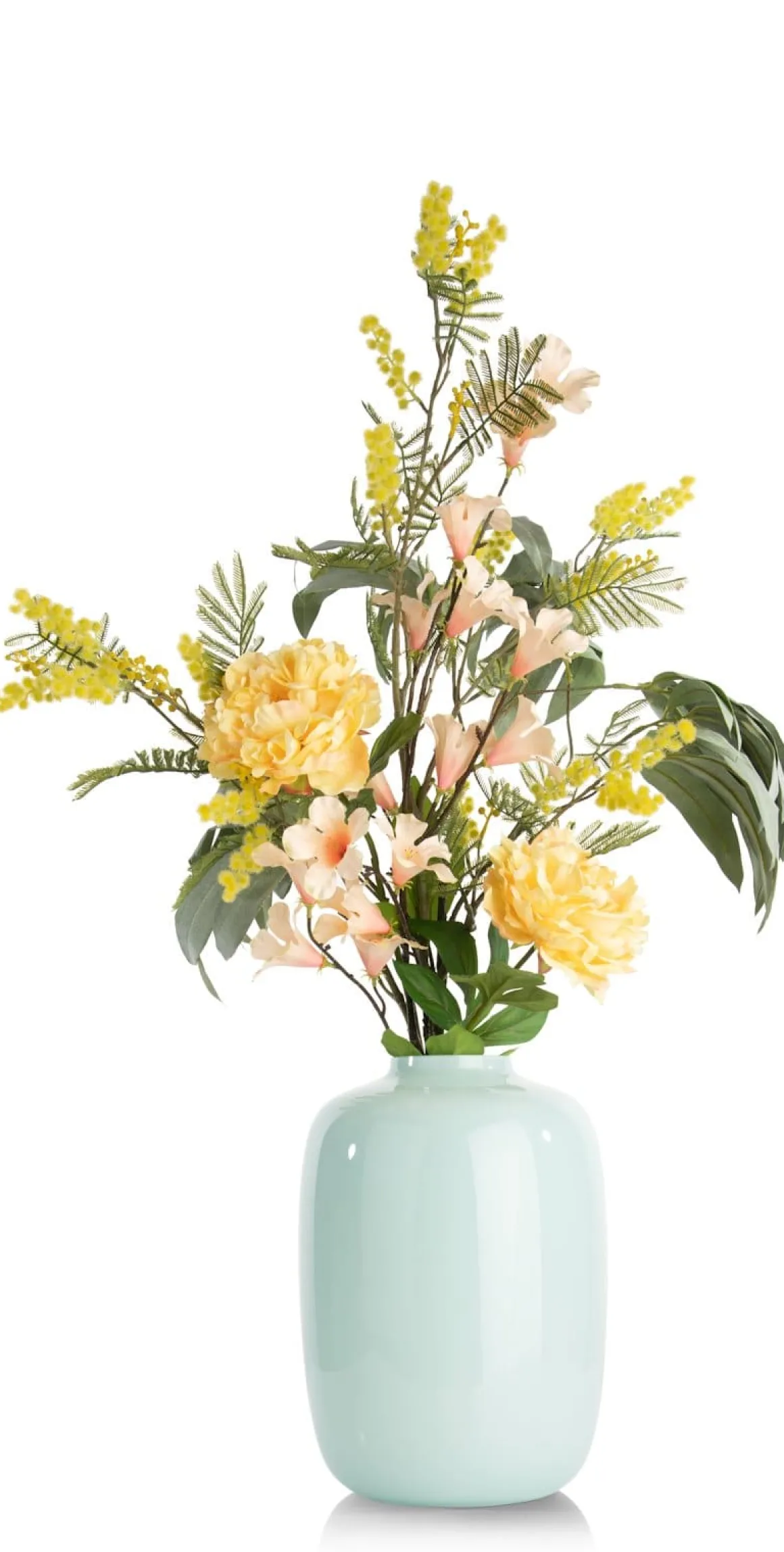 Eucalyptus branch kunstplant groen H95cm - COCOmaison