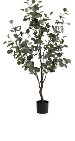 Eucalyptus Tree kunstplant (H140cm) in de kleur Groen