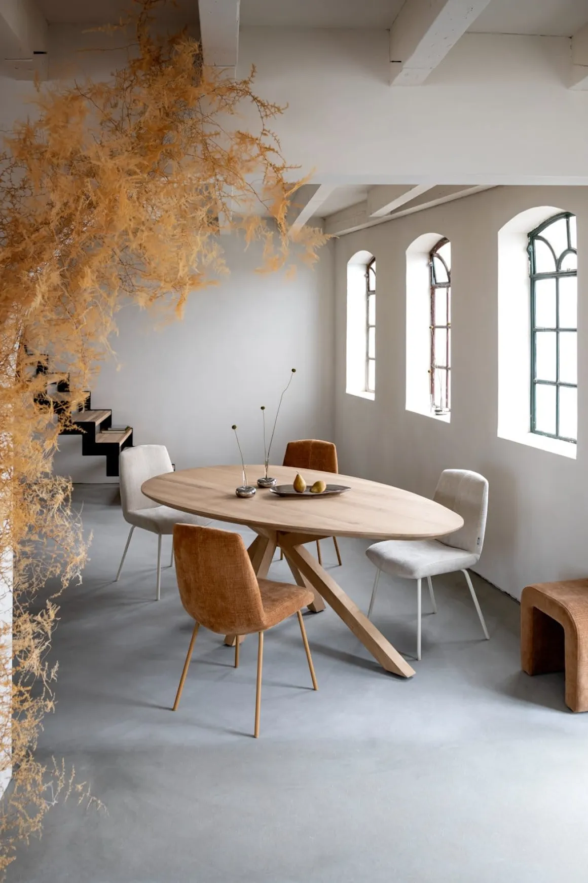 Filipo eetkamerstoel in de kleur Crème - XOOON