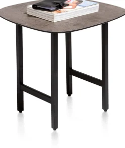 FRESNO HPL betonlook bijzettafel - 45 x 45 cm - XOOON