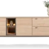 HELSINKI dressoir 240 cm - eiken look