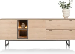 HELSINKI dressoir 240 cm - eiken look