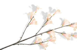 Hibiscus Branch H115cm kunstbloem in de kleur Oranje