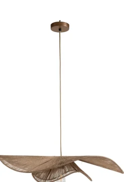 Iggy hanglamp 1*E27 D80cm in de kleur Naturel - COCOmaison