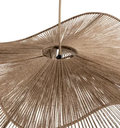 Iggy hanglamp 1*E27 D80cm in de kleur Naturel - COCOmaison