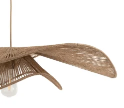 Iggy hanglamp 1*E27 D80cm in de kleur Naturel - COCOmaison