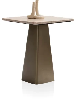 Issy bijzettafel (H54cm) in de kleur Creme - COCOmaison