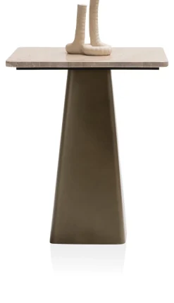 Issy bijzettafel (H54cm) in de kleur Creme - COCOmaison