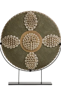 Jennifer beeld rond met schelpjes H44cm - COCOmaison