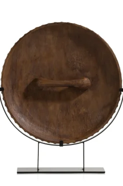 Jennifer beeld rond met schelpjes H44cm - COCOmaison