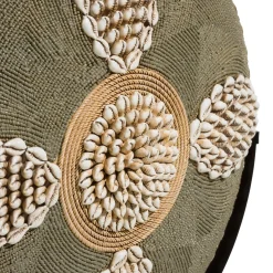 Jennifer beeld rond met schelpjes H44cm - COCOmaison