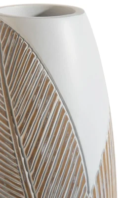 Jolie vaas H45cm in de kleur Wit - COCOmaison