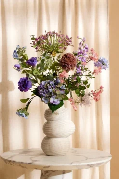 Juul vaas H36,6cm in de kleur Crème - COCOmaison