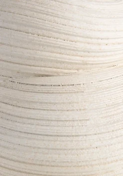 Juul vaas H36,6cm in de kleur Crème - COCOmaison