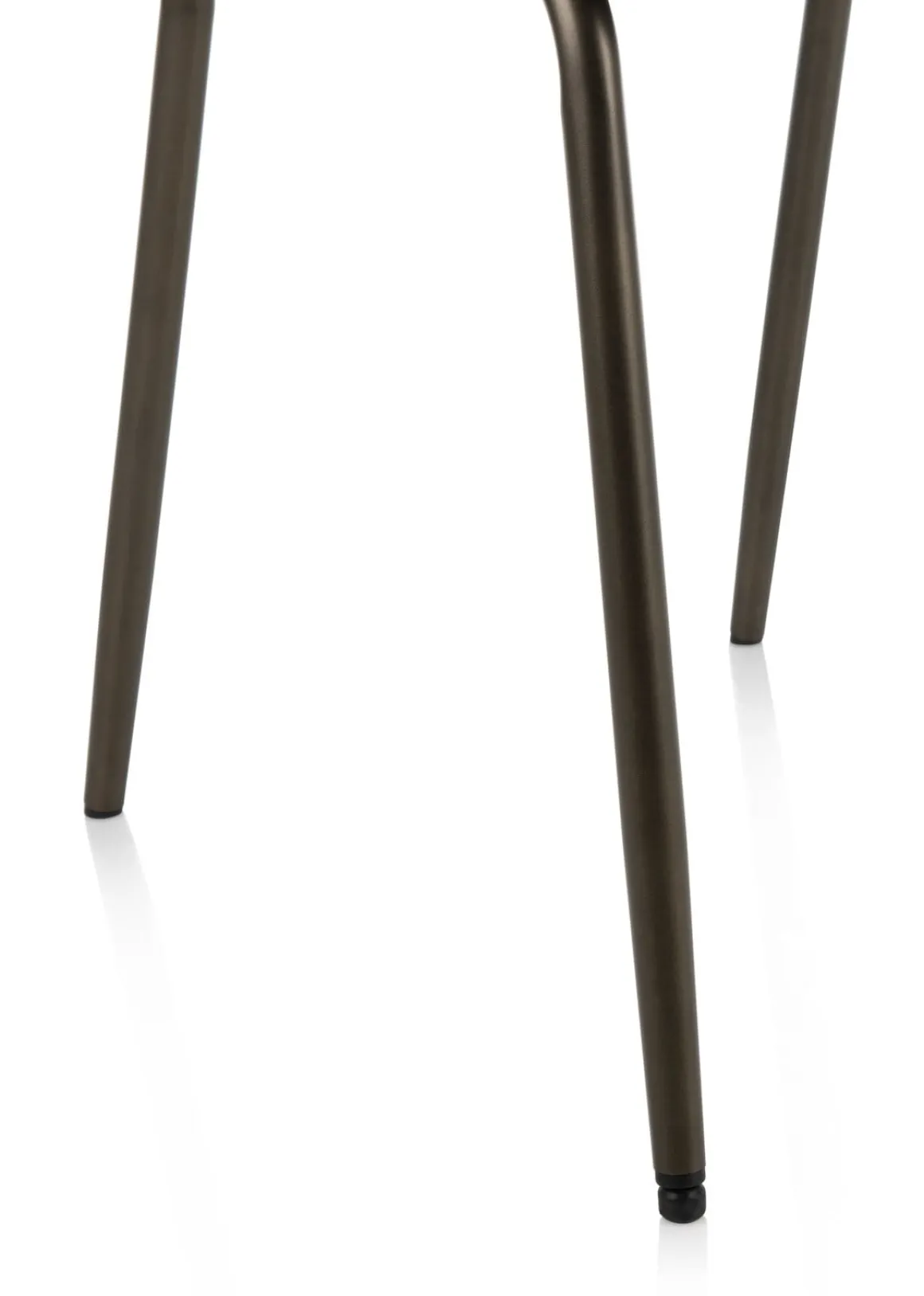 Kjel eetkamerstoel - champagne frame in de kleur Crème