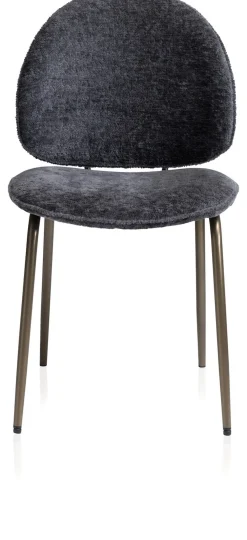 Kjel eetkamerstoel frame in de kleur Antraciet - COCOmaison