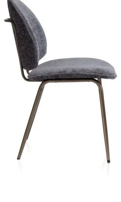 Kjel eetkamerstoel frame in de kleur Antraciet - COCOmaison
