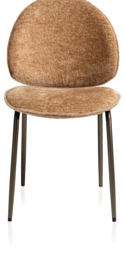 Kjel eetkamerstoel frame in de kleur Okergeel - COCOmaison