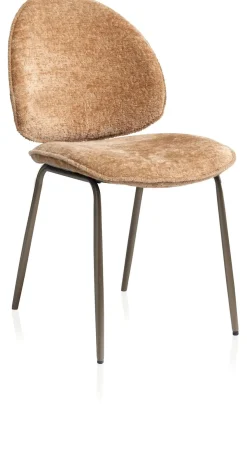 Kjel eetkamerstoel frame in de kleur Okergeel - COCOmaison