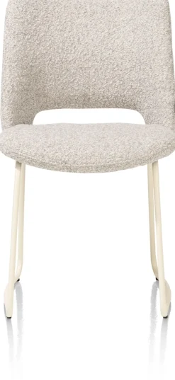 KODI eetkamerstoel - frame nebbia - stof Brioni - kiezel
