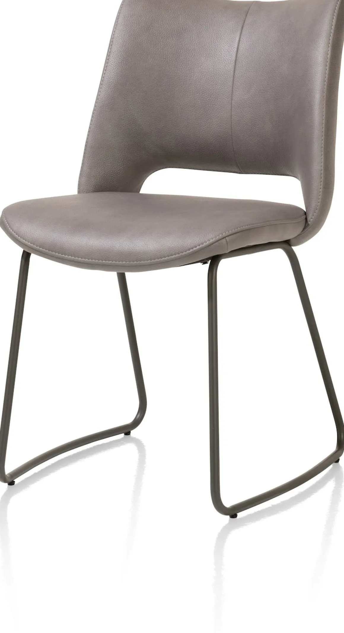 KODI eetkamerstoel - frame graphite - stof Pala - leverkleur