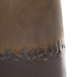 Lara keramieken bloempot met metallic finish H17cm