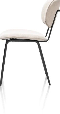 LEXI eetkamerstoel (zwart frame ROB) - XOOON