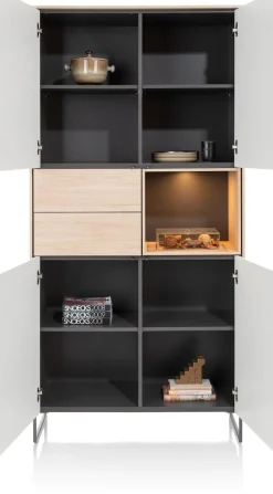 LINDFIELD bergkast 100 cm - eiken look