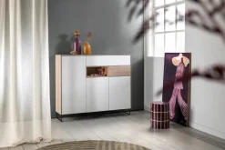 LINDFIELD dressette 160 cm - eiken look