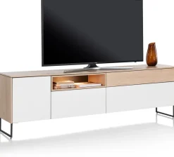 LINDFIELD lowboard 200 cm - eiken look