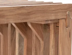 Lino bankje (96cm) in kleur Naturel van COCOmaison