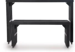 Lino bankje (96cm) in kleur Zwart van COCOmaison