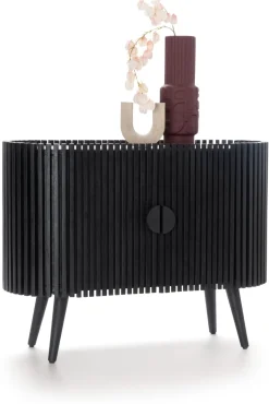 Lino kast (100cm) in kleur Zwart van COCOmaison