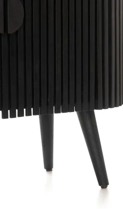 Lino kast (100cm) in kleur Zwart van COCOmaison