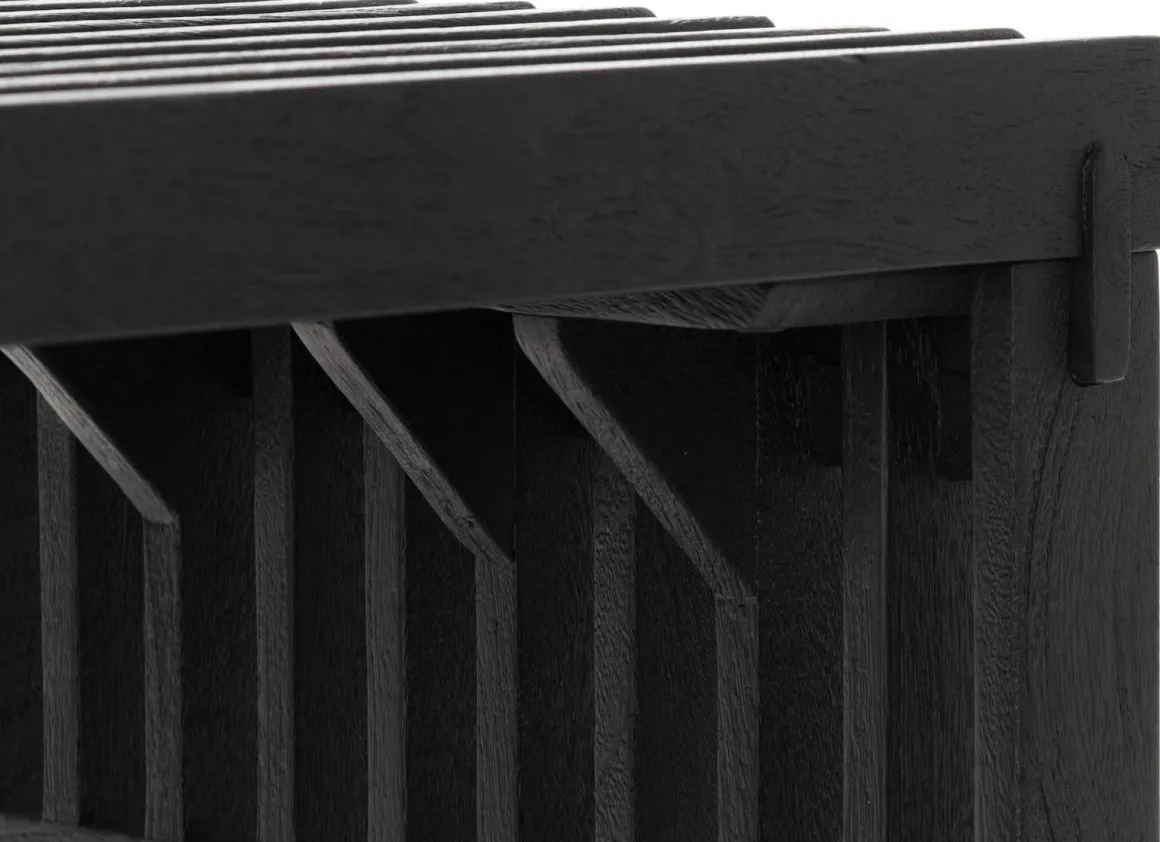 Lino wandtafel (120cm) in kleur Zwart van COCOmaison