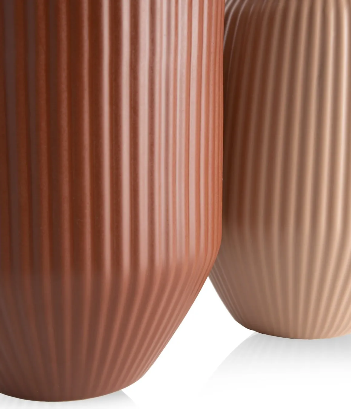 Liv vaas H44cm in de kleur Terra Cotta - COCOmaison