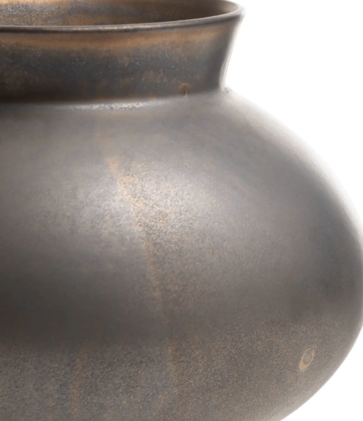 Lovia vaas (H43cm) in de kleur Bruin - COCOmaison