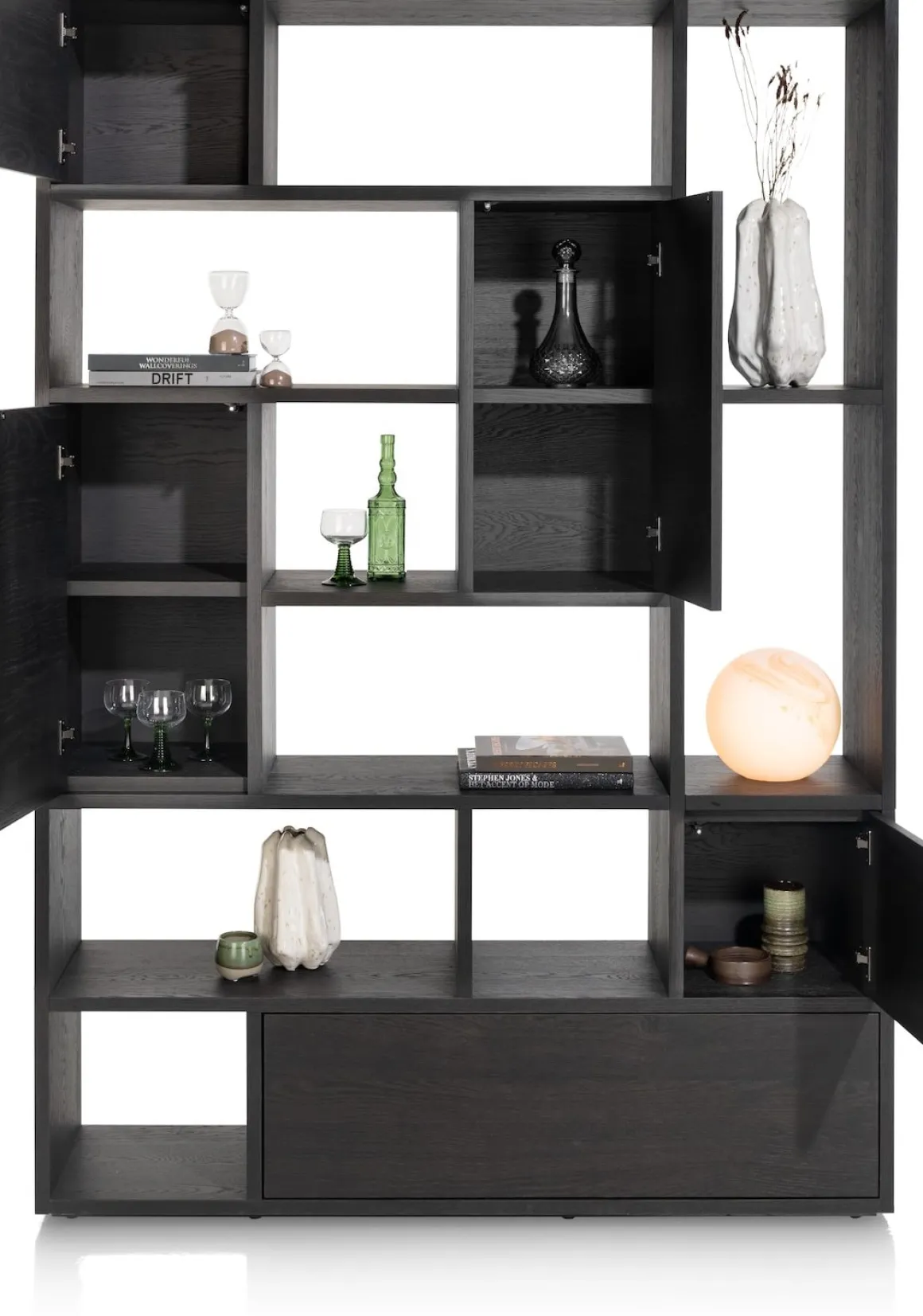 LUGANA roomdivider 150 cm - marmerlook