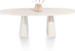 LUND eetkamertafel ovaal (240x120cm) cone poot - XOOON