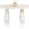 LUND eetkamertafel ovaal (210x120cm) cone poot - XOOON
