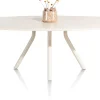 LUND eetkamertafel ovaal (240x120cm) centrale poot lang - XOOON