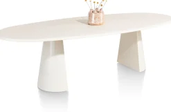 LUND eetkamertafel ovaal (270x120cm) cone poot - XOOON